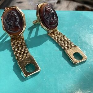 Bintage Hickok Cameo cufflinks